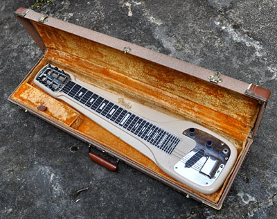 lap steel in case