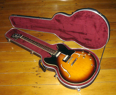 guitar in its case