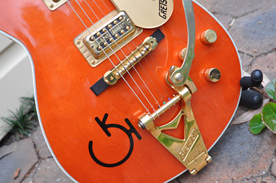 Gretsch roundup front of body